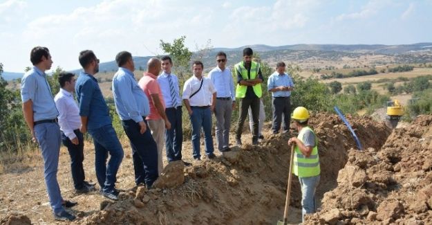 Yıllar önce yanlış döşenen içme suyu hattı yenilendi