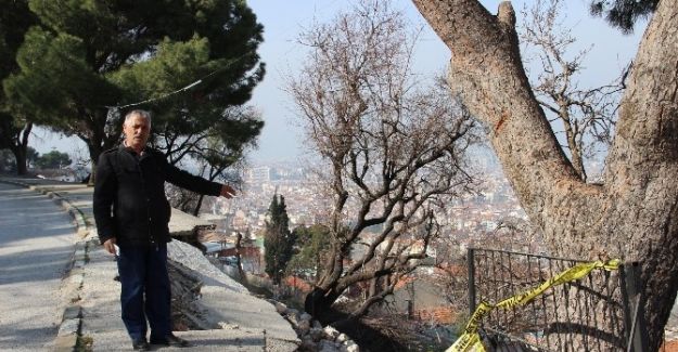 (Özel haber) Bir yanda kaya bir yanda şarampol tehlikesi