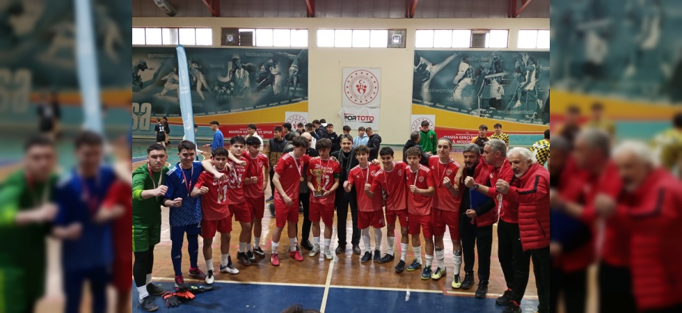 Okul Sporları Yıldızlar Futsal İl Birinciliği müsabakaları sona erdi
