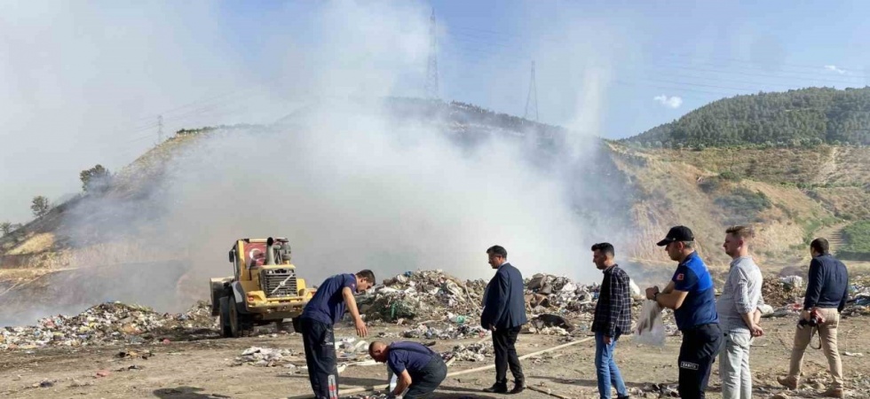 Alaşehir’de makilik yangını kontrol altına alındı