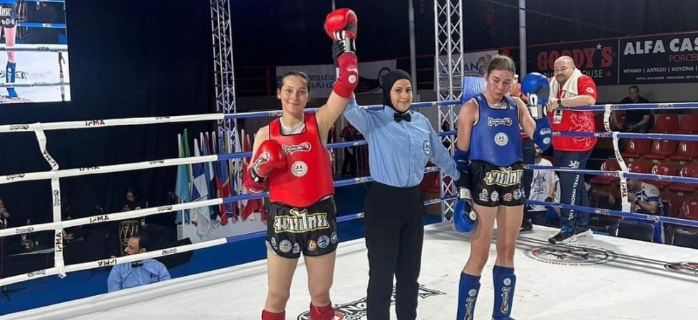 Cemile Aykoç, Muaythai Dünya Şampiyonası’nda dünya ikincisi oldu