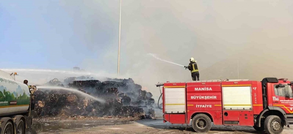 Manisa Büyükşehir İtfaiyesi’nden Aydın ekiplerine destek