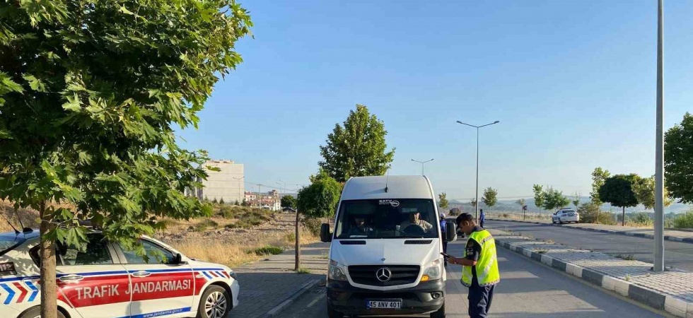 Manisa Jandarmasından özel trafik denetimi