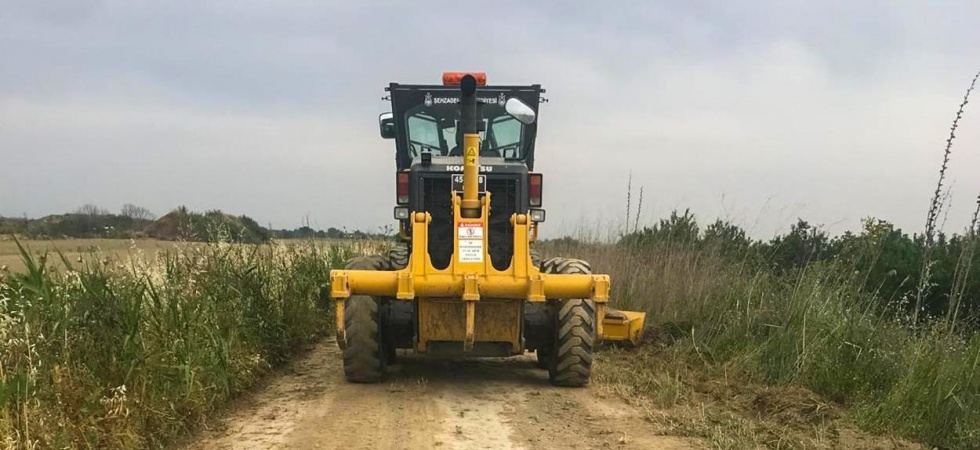 Şehzadeler’de 338 kilometre ova yolu düzenlendi