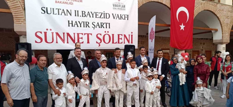 İkinci Beyazıt’ın 528 yıllık vakfı yaşatılıyor