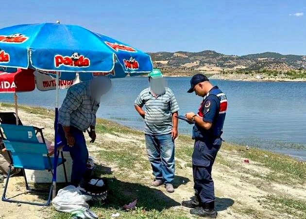 Manisa’da kaçak balıkçılara ceza