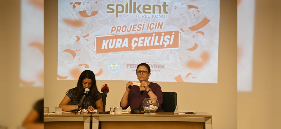 Manisa’da Spilkent Toplu Konut Projesi kuraları çekildi