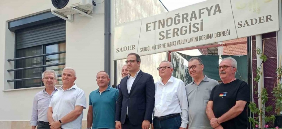 Kaymakam Dalak, SADER’in etnografya sergisini inceledi