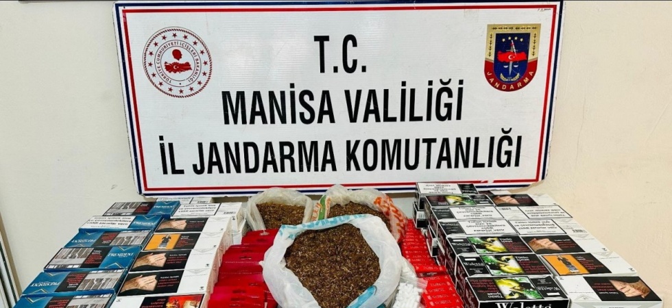 Manisa’da 42 bin makaron ele geçirildi