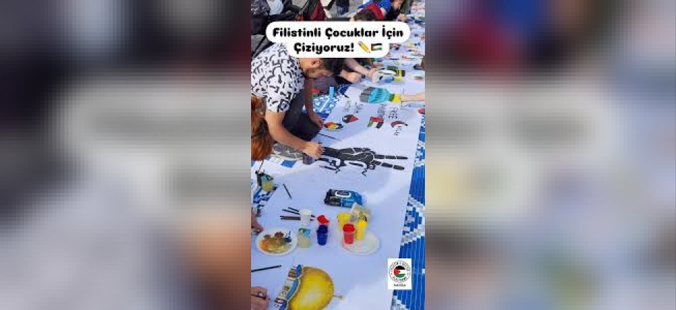 Filistin Çocuklar İçin Çiziyoruz!