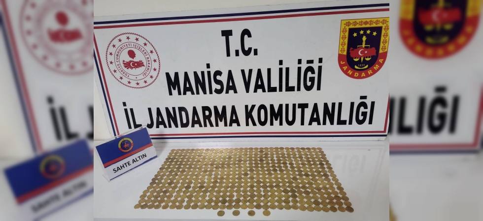 Manisa’da 484 sahte sikke ele geçirildi