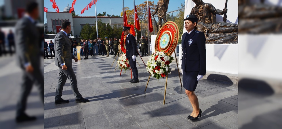 Manisa’da cumhuriyetin 101. yılı kutlamaları başladı