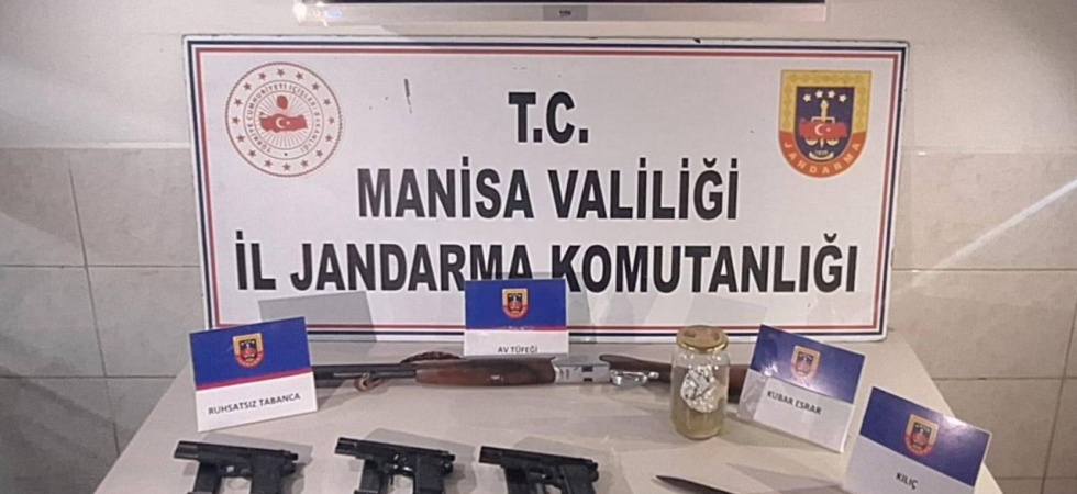 Manisa’da JASAT ekiplerinden uyuşturucu baskını