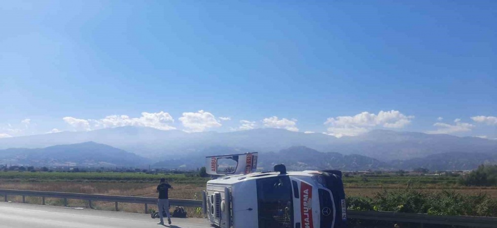 Manisa’da yürekleri ağza getiren kaza kamerada