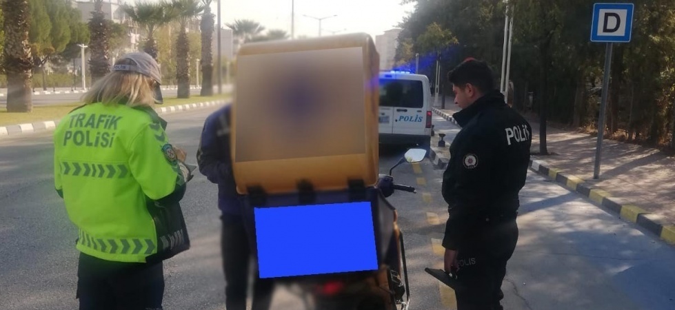 Manisa’da 46 motosiklet trafikten men edildi