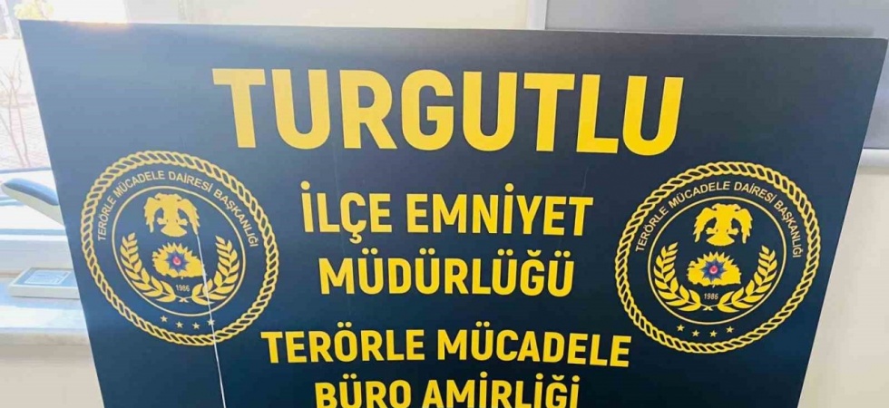 Turgutlu’da, terör operasyonu 8 gözaltı