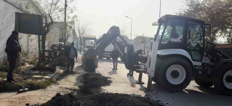 Küçük Sanayi Sitesinin yol kalitesi artıyor