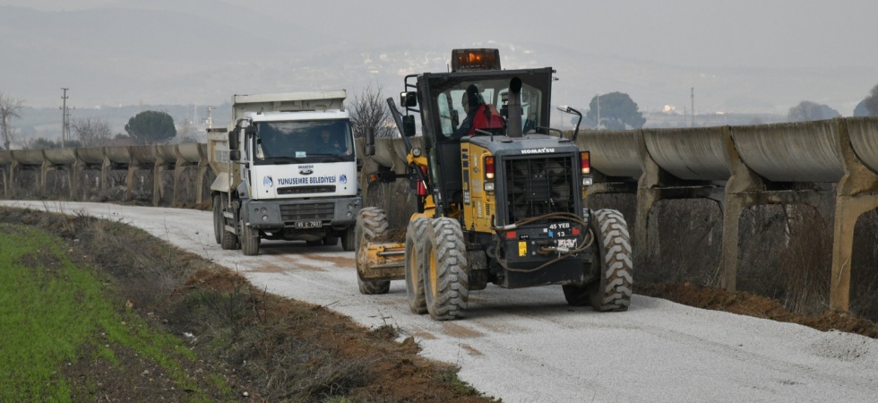 YUNUSEMRE OVA YOLLARINI DÜZENLİYOR