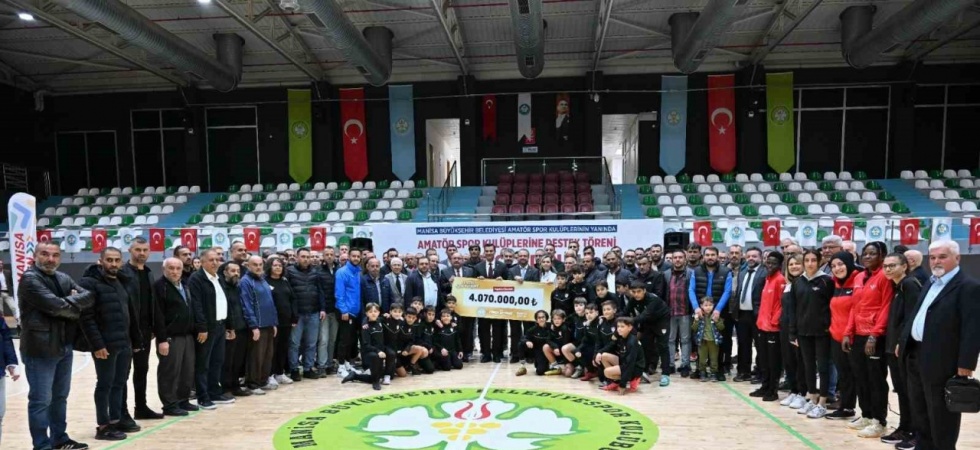 Manisa Büyükşehir Belediyesi sporun geleceğine yatırım yapıyor