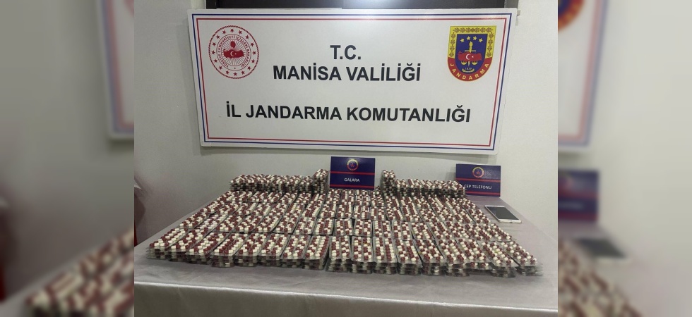 Manisa jandarmasından uyuşturucu operasyonu