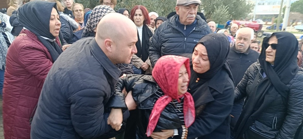 Otel yangınında ölen anne kızın helalliğinde gözyaşları sel oldu