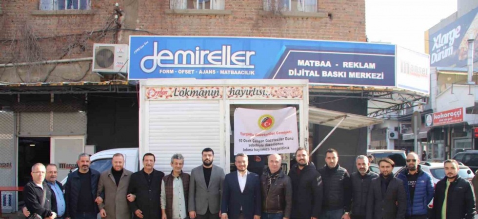 Turgutlu Gazeteciler Cemiyeti’nden lokma hayrı