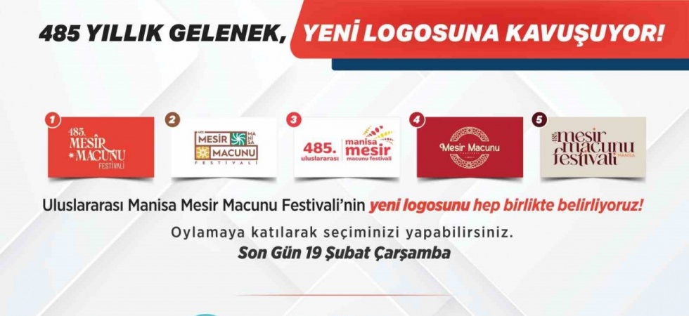 485 yıllık festivalin yeni logosunu halk seçecek