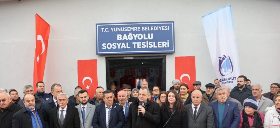 Bağyolu Sosyal Tesisi hizmete açıldı