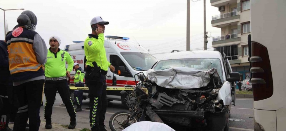 Turgutlu’da trafik kazası: 1 ölü