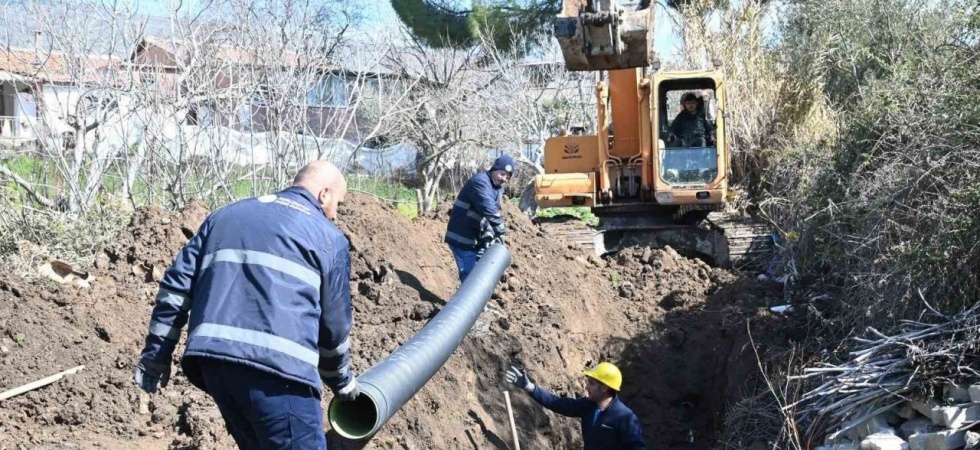 Üçpınar’ın kanalizasyon altyapı sorunu çözülüyor