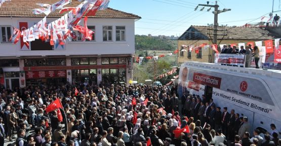 MHP'Lİ ERGÜN:"İŞİMİZE BAKIYORUZ, İCRAAT YAPIYORUZ"