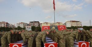 Manisa’da acemi erlerin yemin töreni