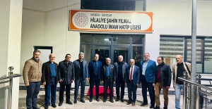 Eğitime Destek Platformu Manisa Temsilciliği Hilaliye İmam Hatip Lisesini Ziyaret etti