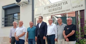 Kaymakam Dalak, SADER’in etnografya sergisini inceledi