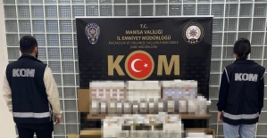 Manisa Emniyeti’nden kaçak sigara operasyonu