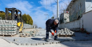 Yunusemre’den Osmancalı’da yol çalışması