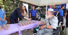 Başkan Durbay’dan vatandaşlara kandil simidi ikramı