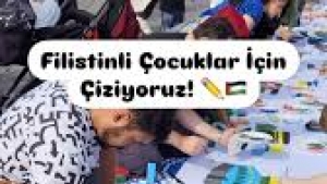 Filistin Çocuklar İçin Çiziyoruz!